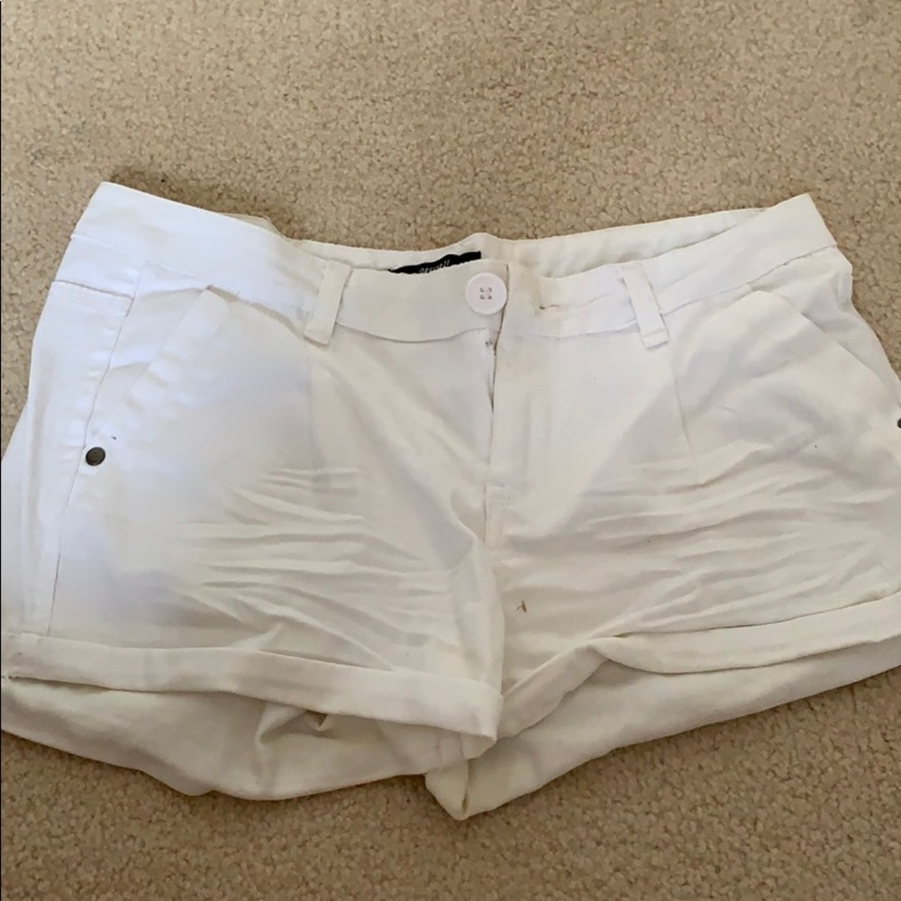 Forever 21 white shorts